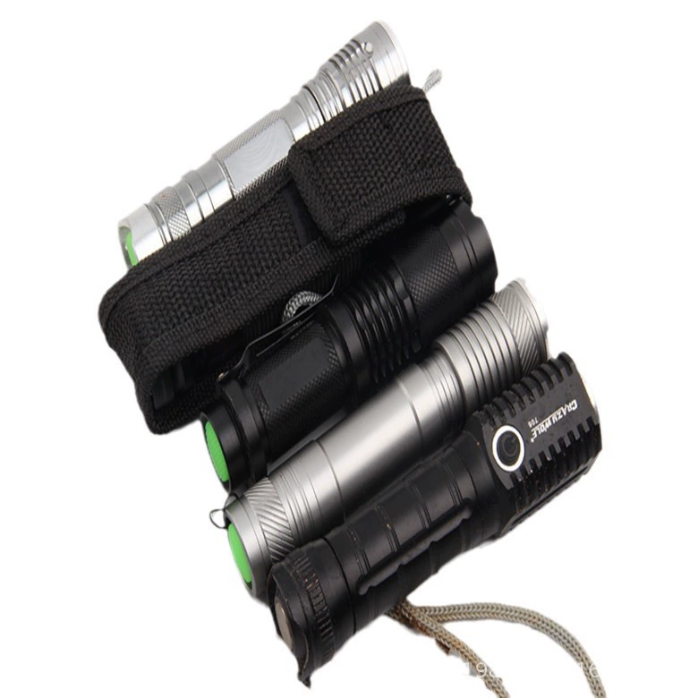 Flashlight, cloth bag, 14cm, 12cm