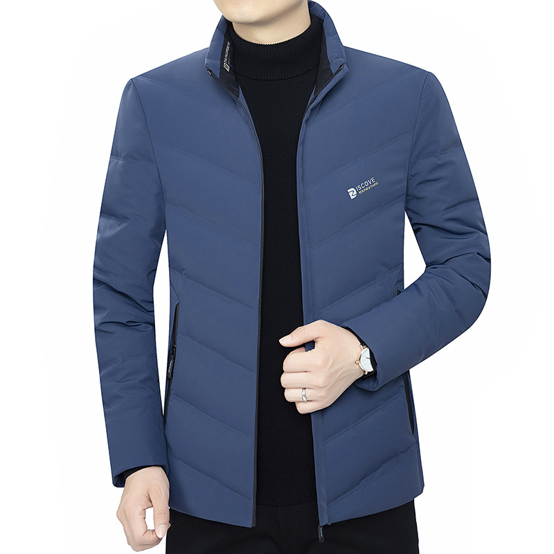 Winter New Down Jacket Men's Short Lightweight Thickened Cold-proof Jacket Young and Middle-aged Men's Casual Duck Down Jacket Winter New Down Jacket Men's Short Lightweight Thickened Cold-proof Jacket Young and Middle-aged Men's Casual Duck Down Jacket