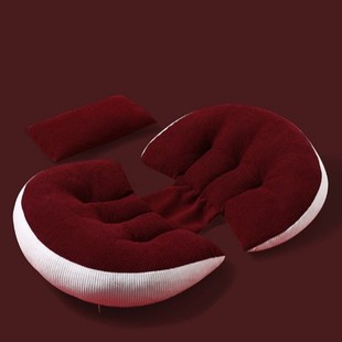 Pregnant Women Pillow Waist Protection Side Sleeping Pillow Multifunctional U-shaped Pillow Sleeping Supplies Pillow Belly Side Sleeping Pillow Sleeping Cushion
