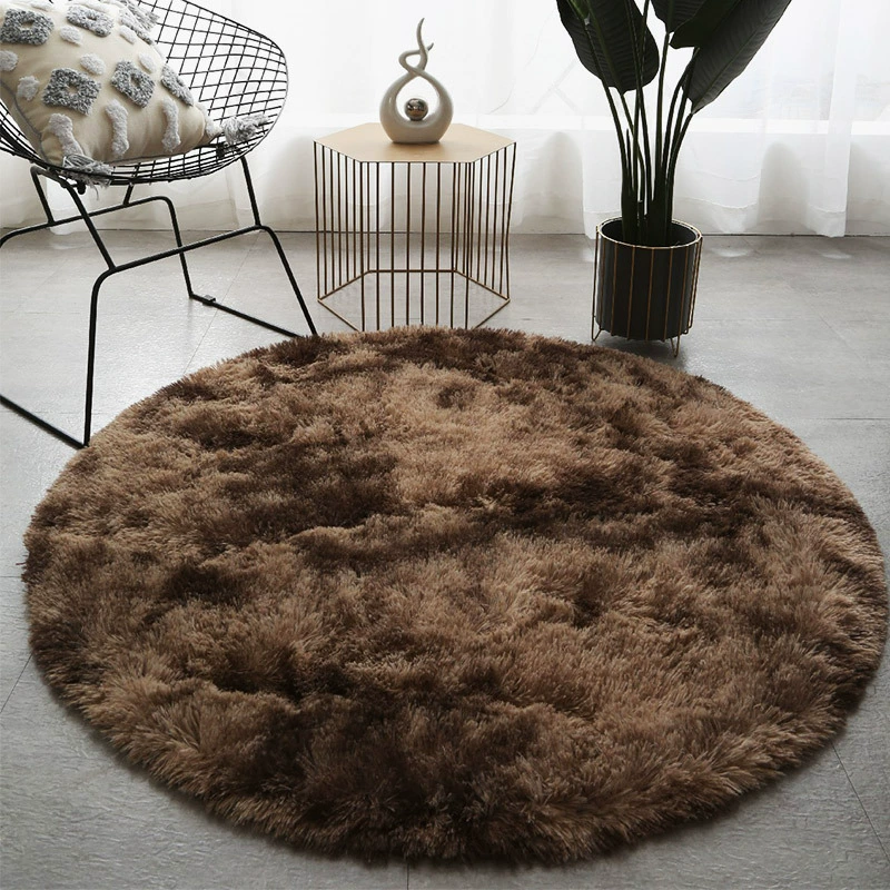 Round carpet, laptop, hexagonal tent, increased thickness, hanging basket