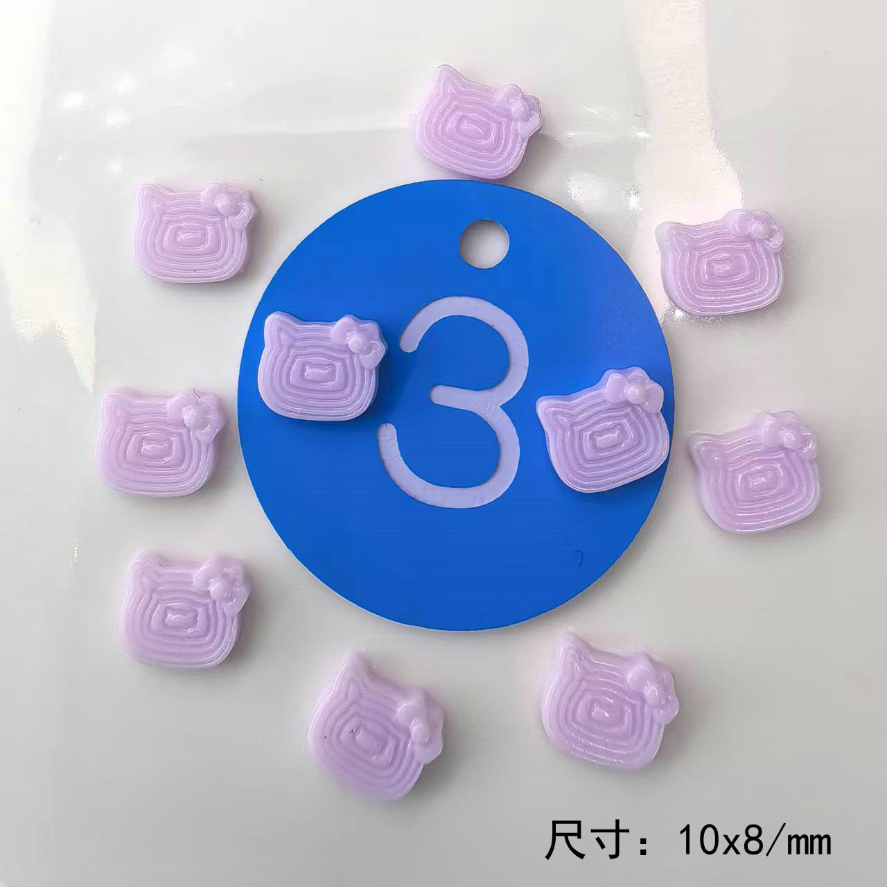 仿真食玩迷你饼干三丽鸥系列kt猫微缩卡通美甲穿戴甲盲盒填充饰