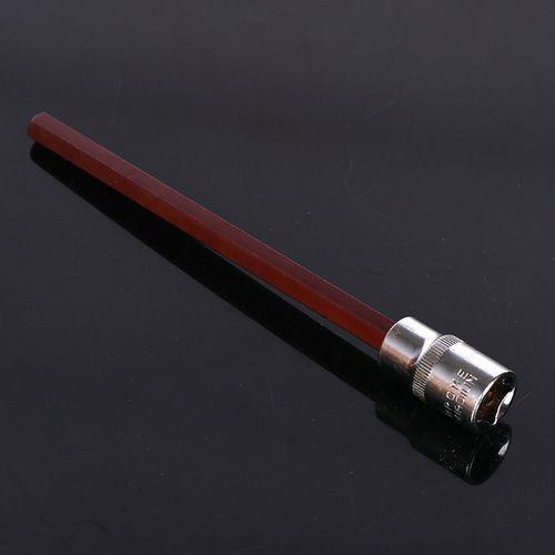 Split-type pressure fitting extended hexagonal sleeve 1/2 inch hex wrench Electric wrench Automotive split-type pressure bar