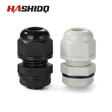 尼龙电缆防水接头M12大头旋转固定头塑料环保IP68CE格兰头