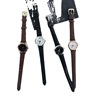 Retro trend swiss watch for leisure, belt, suitable for import, Korean style, simple and elegant design