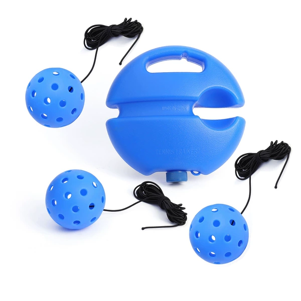Blue base + 3 balls with string [blue] [OPP bag packaging]