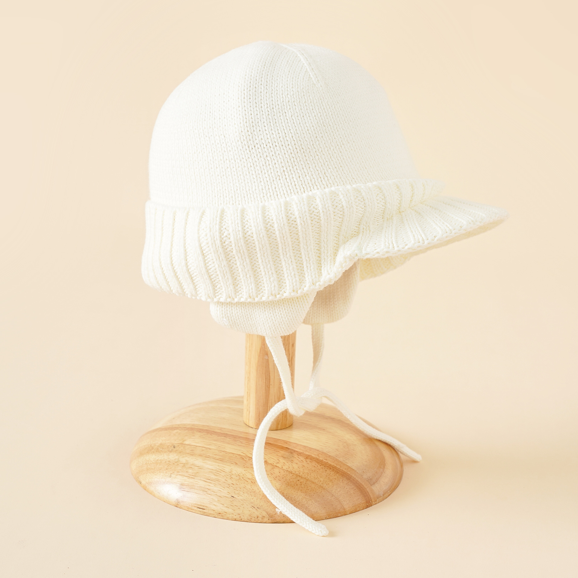 Bebé sombrero Otoño e Invierno infantil Jersey sombrero 3-6-12 meses bebé orejeras cálido Lei Feng sombrero