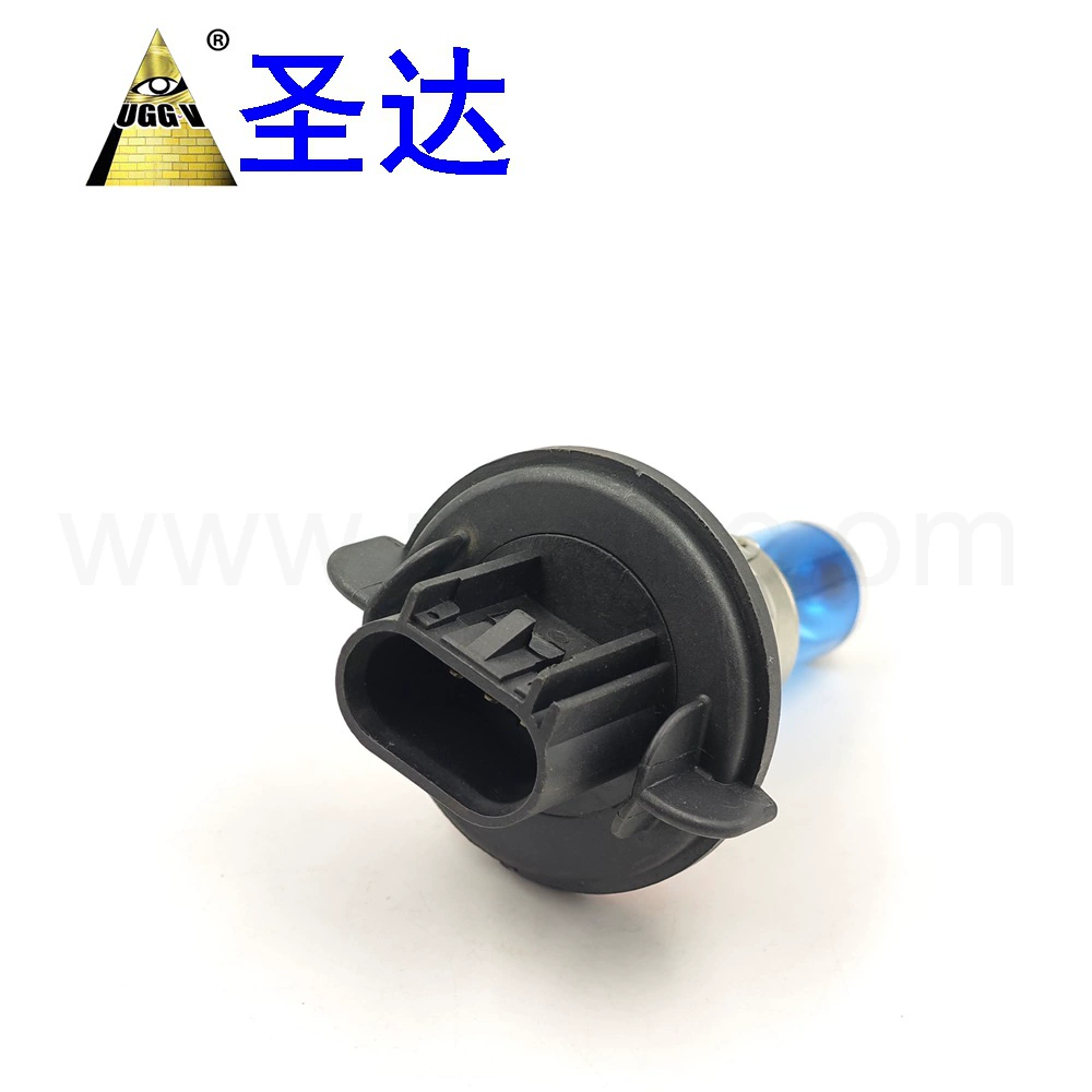 Cross-border car headlight halogen lamp ultra white light 55W H13 halogen lamp car lamp 100W quartz glass
