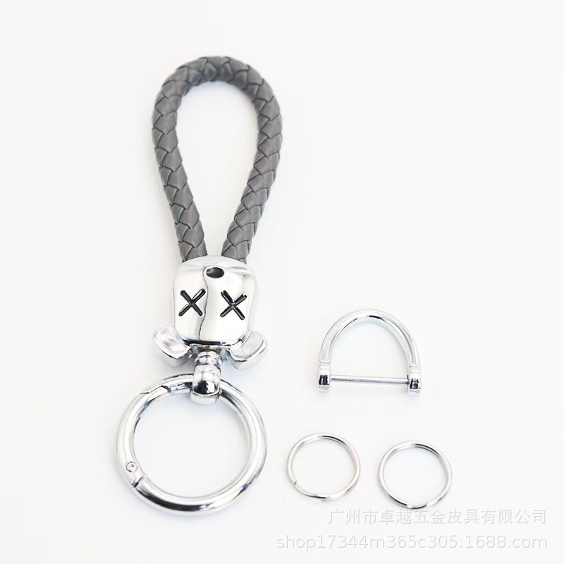 Gray Silver Hardware