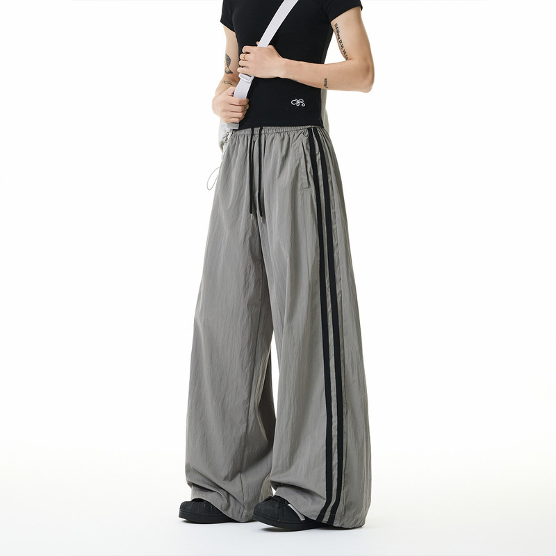 2026 Men's Large Size 8XL Suitable for Wearing 150kg Summer Thin Sports Quick-Dry Loose Casual Long Pants for Men