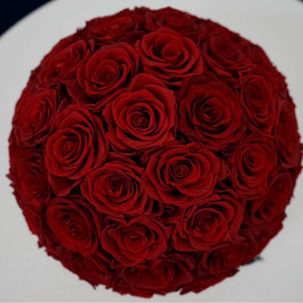 Flor inmortal rosa estilo nacional cabeza de hongos abrazar barril ramo caja de regalo para el día de San Valentín para mamá novia regalos creativos
