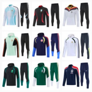 Football Long-Sleeved Training Suit, Hooded Windproof Suit, Jacket, Cross-Border E-Commerce Exclusive for Dropshipping Football Long-Sleeved Training Suit, Hooded Windproof Suit, Jacket, Cross-Border E-Commerce Exclusive for Dropshipping