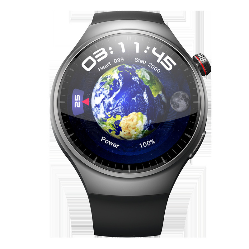 Outer SinGle Wholesale LEMFO DM80 1.4inch GPS NaviGation Call Android 4G Smart Watch