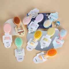 Cute Girly Heart Mini Small Comb Student Portable Massage Air Cushion Air Bag Comb Children's Comb Wholesale