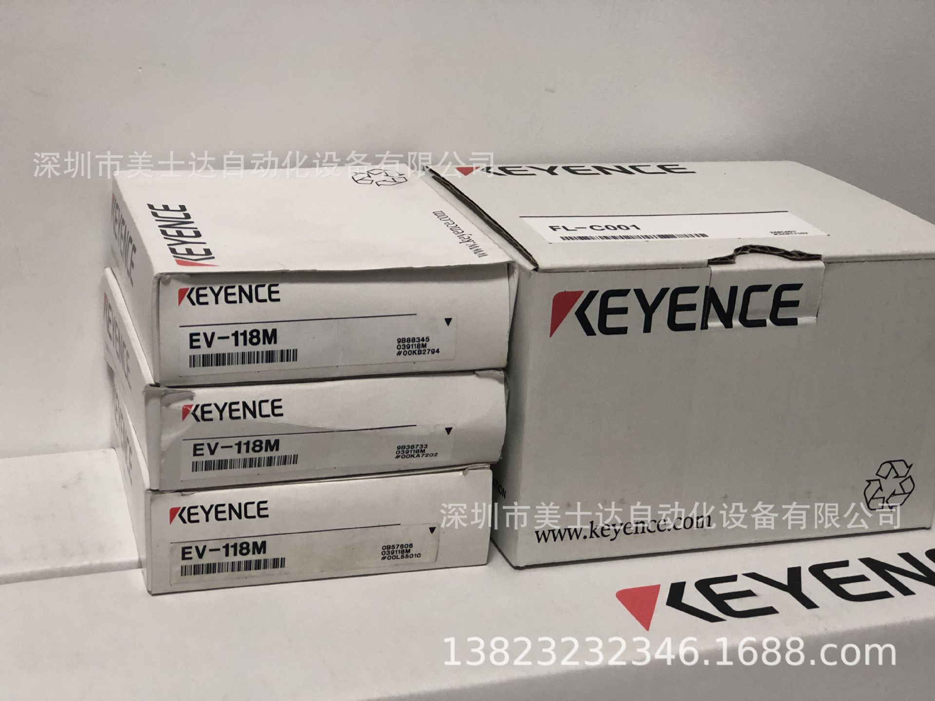 基恩KEYENCE接近开关EV-118M 实物图全新现货正品