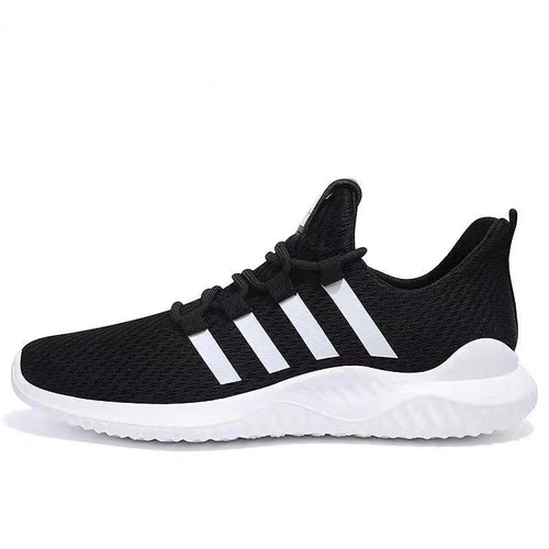 One piece drop shipping spring breathable sports running shoes men's white shoes fashion trend casual shoes foreign trade men's shoes