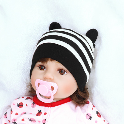 Foreign trade Europe and America Newborn Tire cap monolayer Baby hat Solid baby Hat Amazon Cross border Source of goods 821051