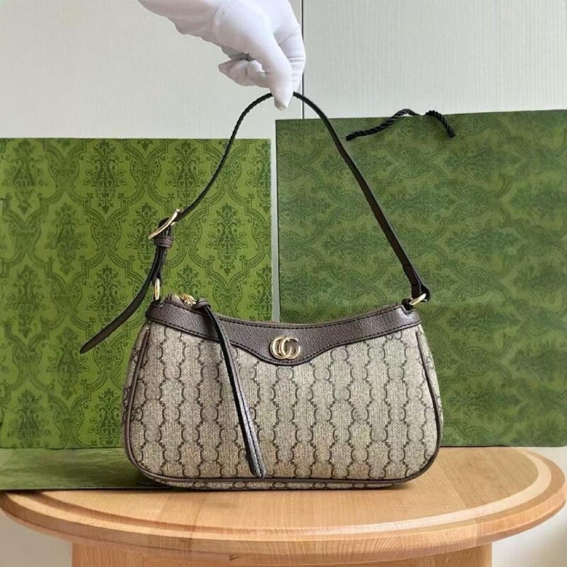 2024 New Ophidia small size GG Old Flower Canvas Bag Mahjong Underarm Bag Shoulder Crossbody Underarm Bag Fashion 2024 New Ophidia small size GG Old Flower Canvas Bag Mahjong Underarm Bag Shoulder Crossbody Underarm Bag Fashion