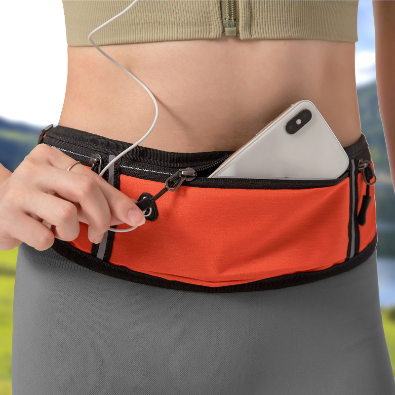 Fitness Outdoor Sports Waist Bag Running Mobile Phone Waist Bag Men and Women Outdoor Equipment Invisible Waterproof Mini Waist Bag Wholesale