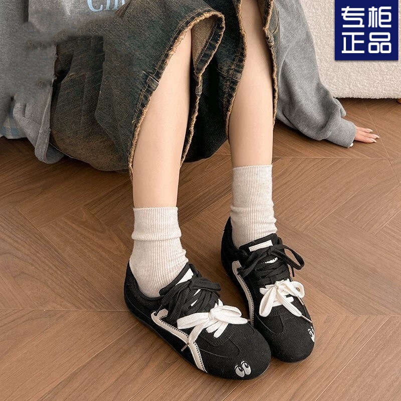 Retro German Training Shoes Women's 2025 Spring New Small Niche Forrest Gump Shoes Joker Sports Casual Shoes Wholesale Retro German Training Shoes Women's 2025 Spring New Small Niche Forrest Gump Shoes Joker Sports Casual Shoes Wholesale