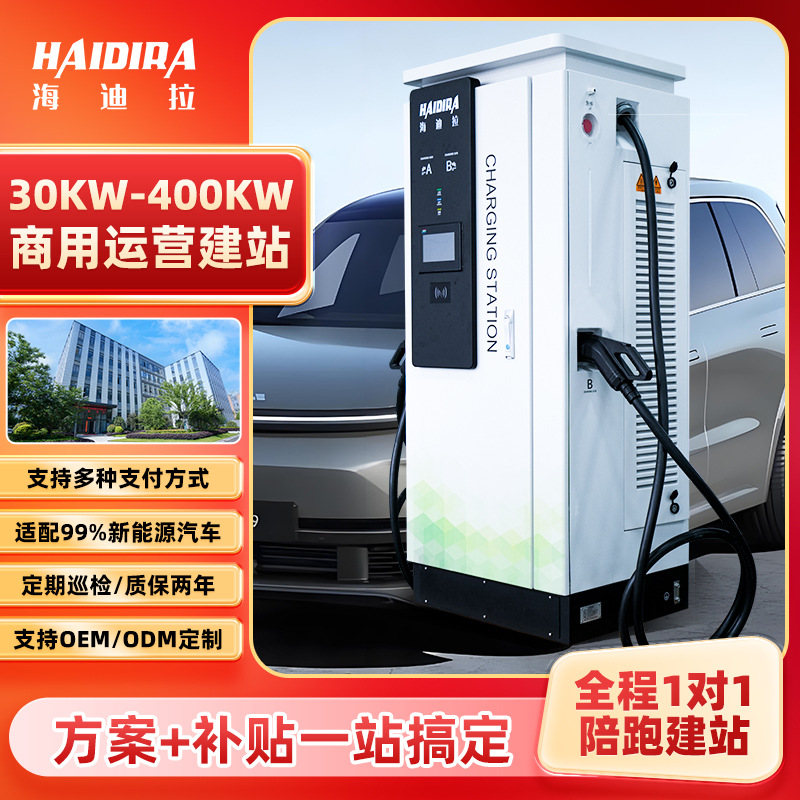 新能源汽车快充充电桩60KW/120KW商用九孔直流240KW厂家直销国标