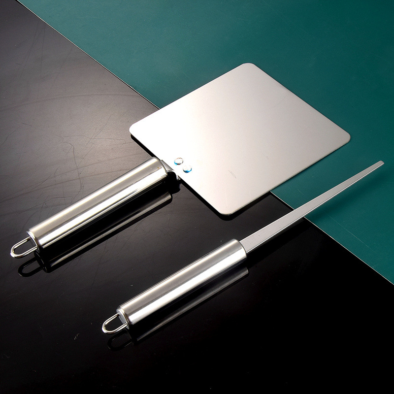 Directly supplied by the manufacturer, thickened stainless steel noodle cutting board, noodle cutting stick, handmade noodle cutter, Shanxi specialty noodle making tool