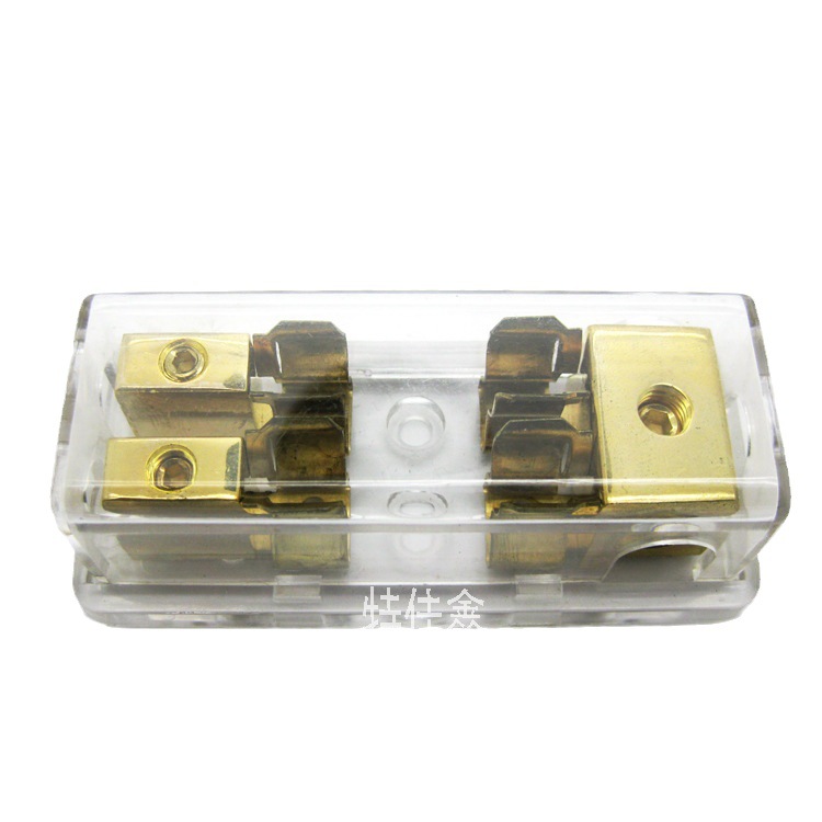 10X38保险座AGU汽车音响玻璃管保险丝座2位，3位，4位保险座