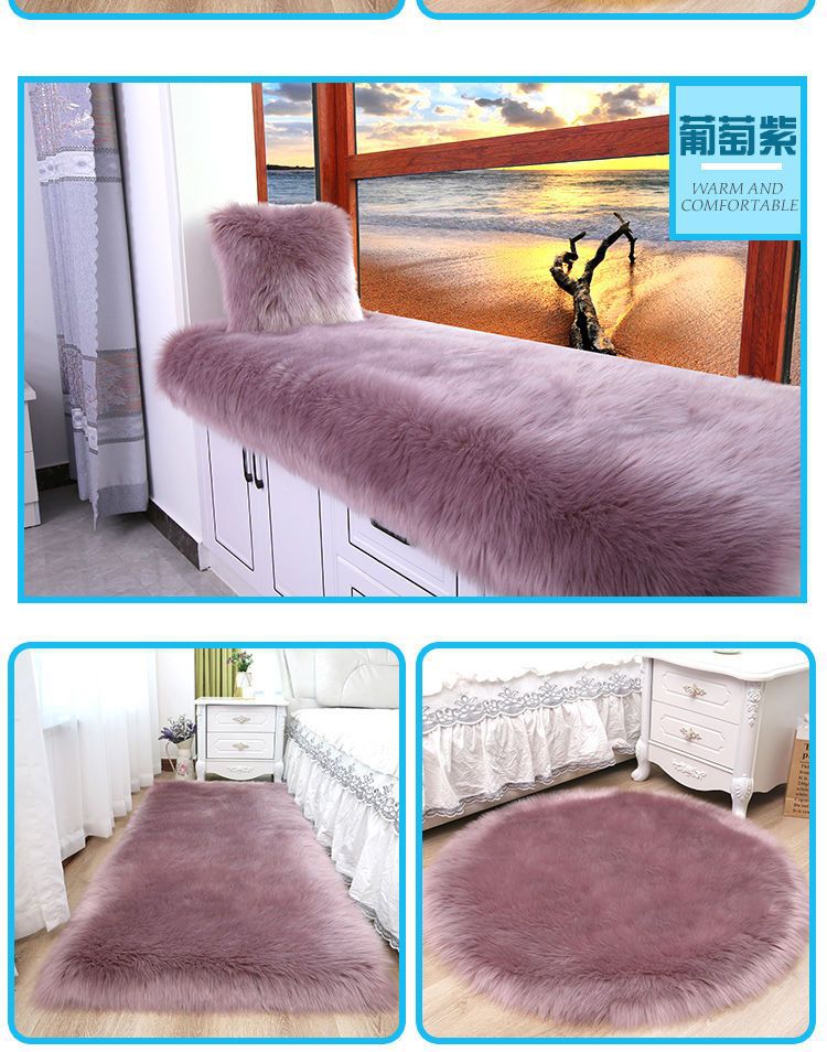 2024 New Window Display Beautiful Flowing Table Bedside Chinese Carpet Summer and Winter Style Pure Handmade Blanket Cat