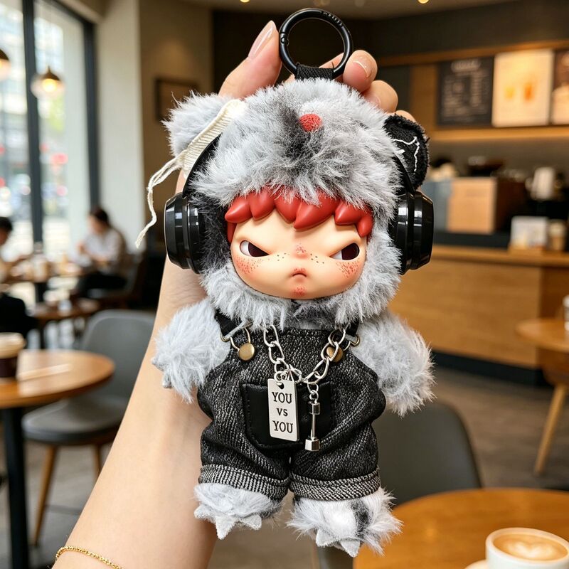 Only Doll Clothes】Hirono Road Diary Plush Doll 17cm Doll Clothes Overalls Set