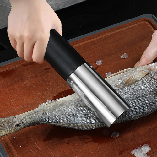 Electric Fish Scale Remover, Automatic Wireless Charging, Household & Commercial Kitchen Convenient Scale Scraping Tool