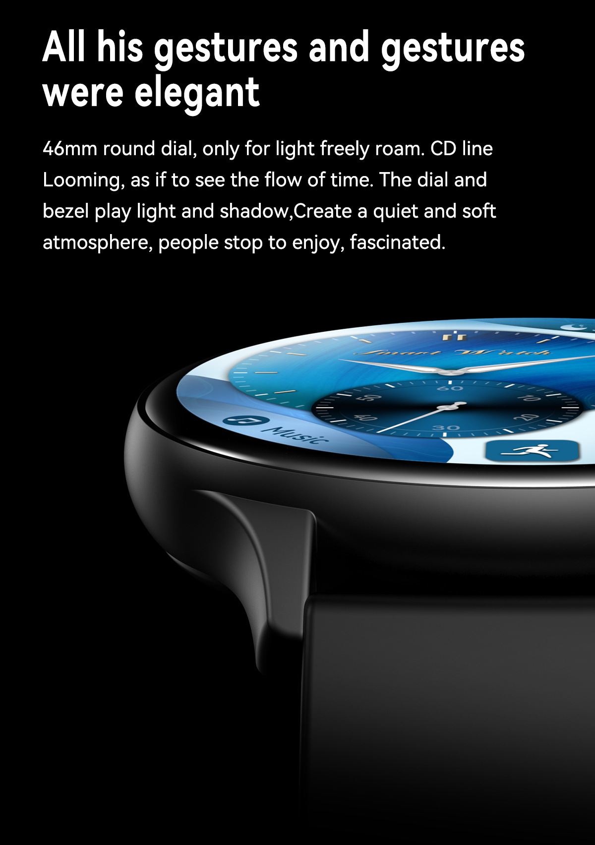 SmartWatch HK89 AMOLED Bluetooth Llamadas Monitoreo de salud_voghion.com