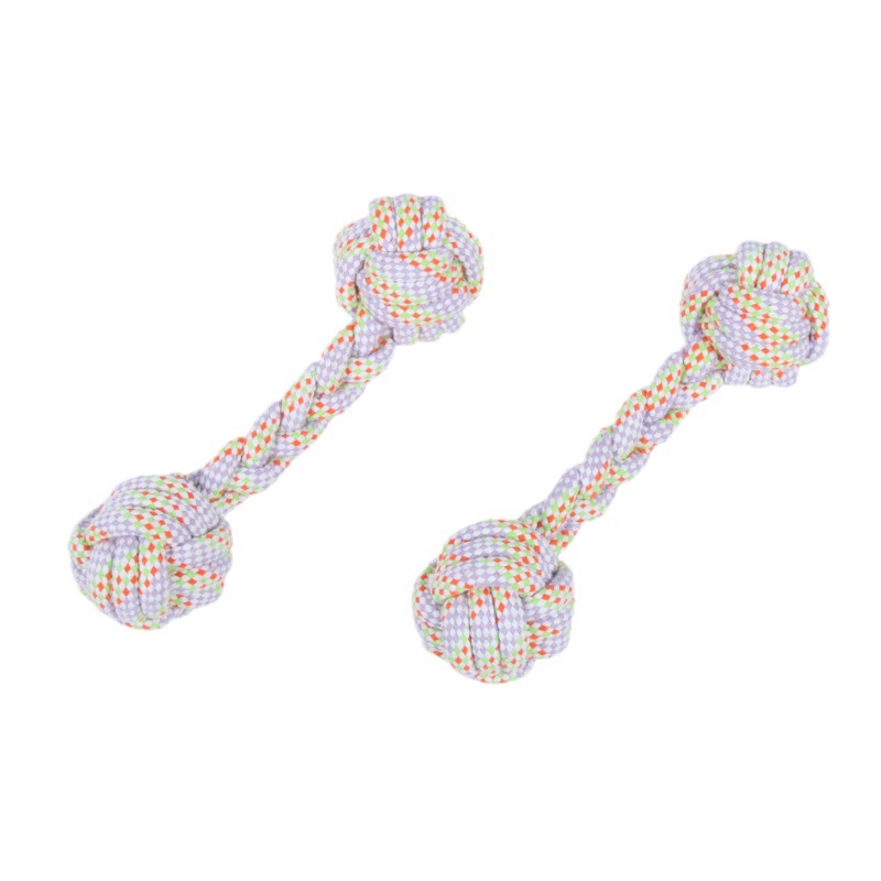 Fabricantes de juguetes para mascotas productos de comercio exterior aburridos juguetes de nudos de algodón trenzados al por mayor juguetes para perros
