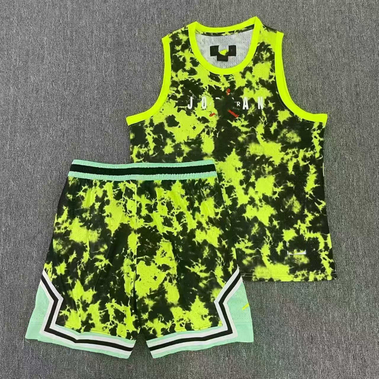 Nuevo chaleco de baloncesto deportivo Flying Man más pantalones cortos secado rápido transpirable relajado diario ocio correr chaleco deportivo image 50