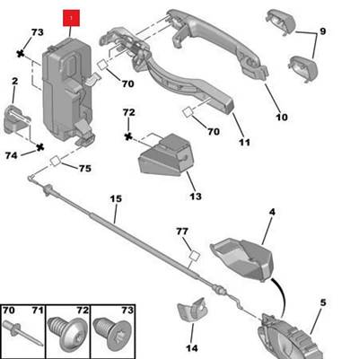 9136Cg 9137H 9138g, Car lock