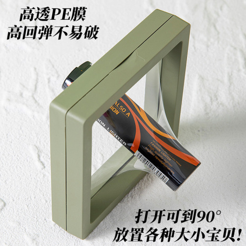 PE Floating Film Box Anti-oxidation Packaging Box Earrings Ring Necklace Jewelry Box Antique Collectibles Bead Bracelet Display Box