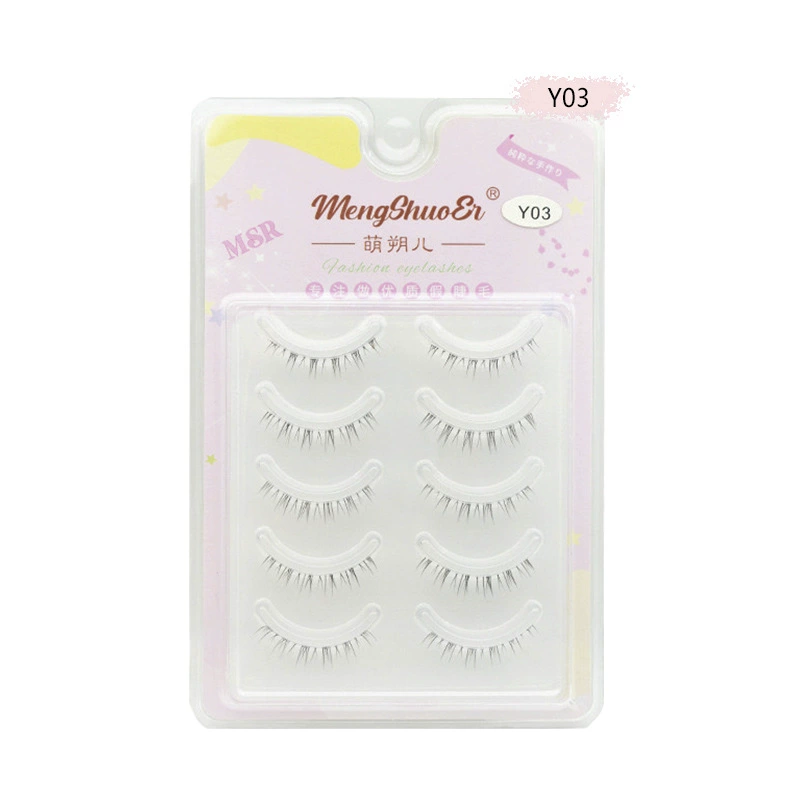 Little evil dense desire to fake eyelashes, прозрачные стержни, вся природная имитация женской группы новичок к cos Барби