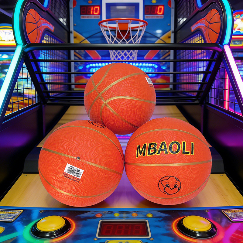 Basketball game console with accessories with coins for adults