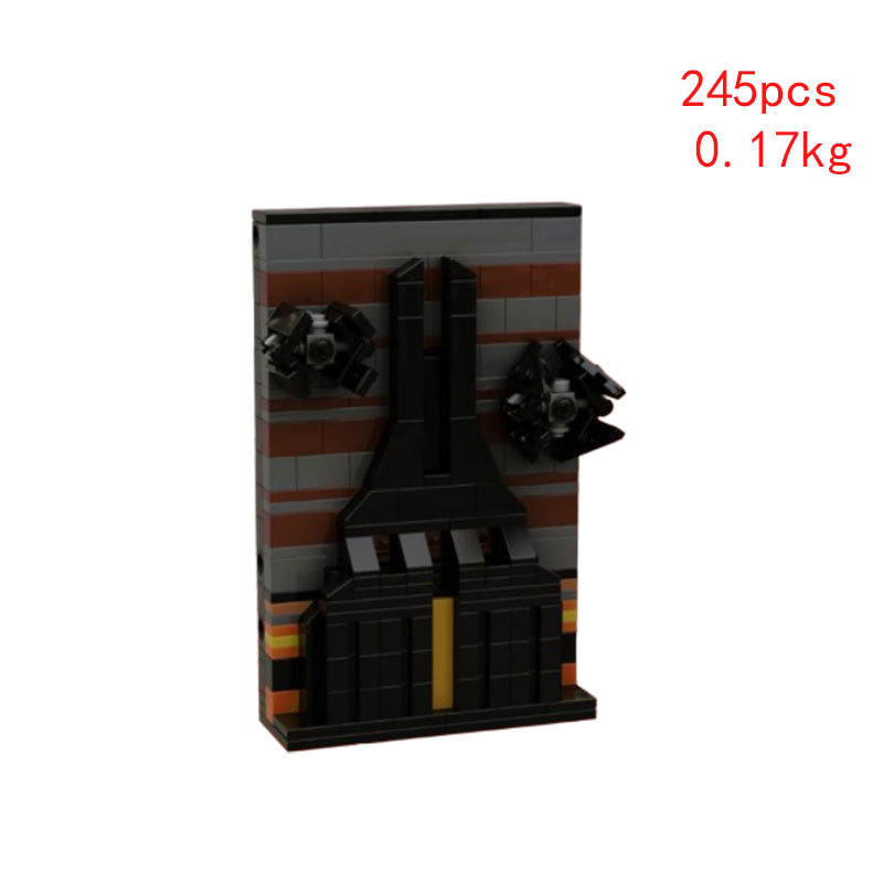 Cross-border Hot-selling In-stock MOC-152097 Small Particle Assembly Building Block Toy Creative Postcard Model Ornament_voghion.com
