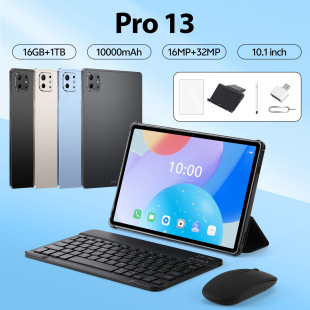 Pro13 Cross-Border 10.1-Inch 4+32g Eight-Core Chip 4g Call Long Battery Life Export Tablet Computer Can Be Shipped on Behalf of Others
