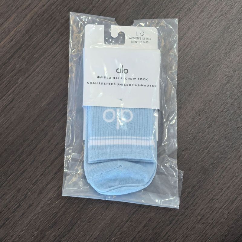 alo秋冬用ロング丈ピラティスソックス ランニングフィットネスファッション 吸汗通気性 輸出用個別包装 ヨガソックス|undefined