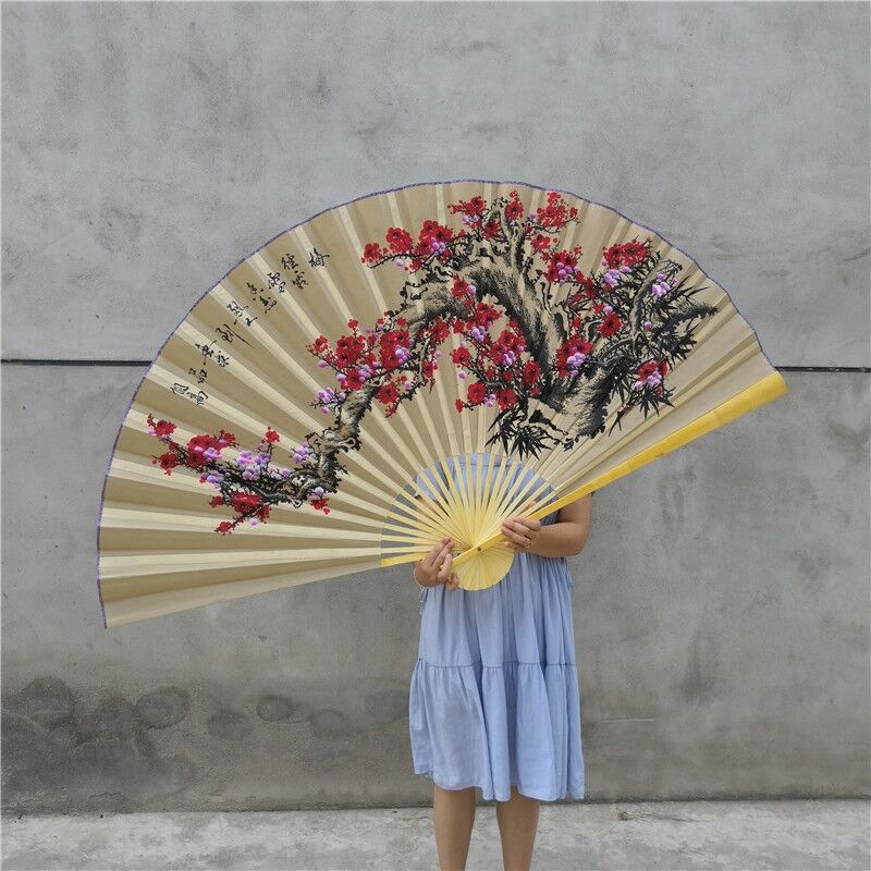 0.9*1.6M大挂扇中式装饰扇子大折扇子中国风影楼道具扇婚庆摄影-阿里巴巴