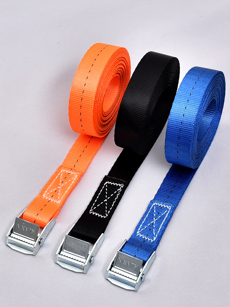 自驾游货物绑绳固定带收紧器汽车行李捆绑带拉紧器压扣摩托车绑带