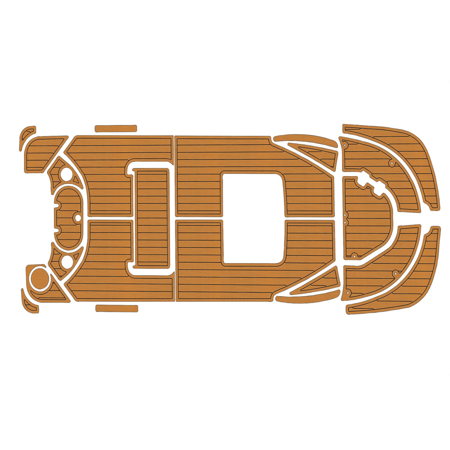 2010-2017 Boston Whaler 150 EVA Faux Teak Marine Floor