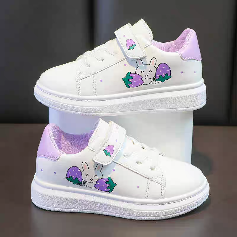 Zapatos para niñas para estudiantes 2025 modelos de primavera y otoño, zapatos deportivos para niños de mediana edad, zapatos para bebés, zapatillas casuales, zapatos para niños para niñas