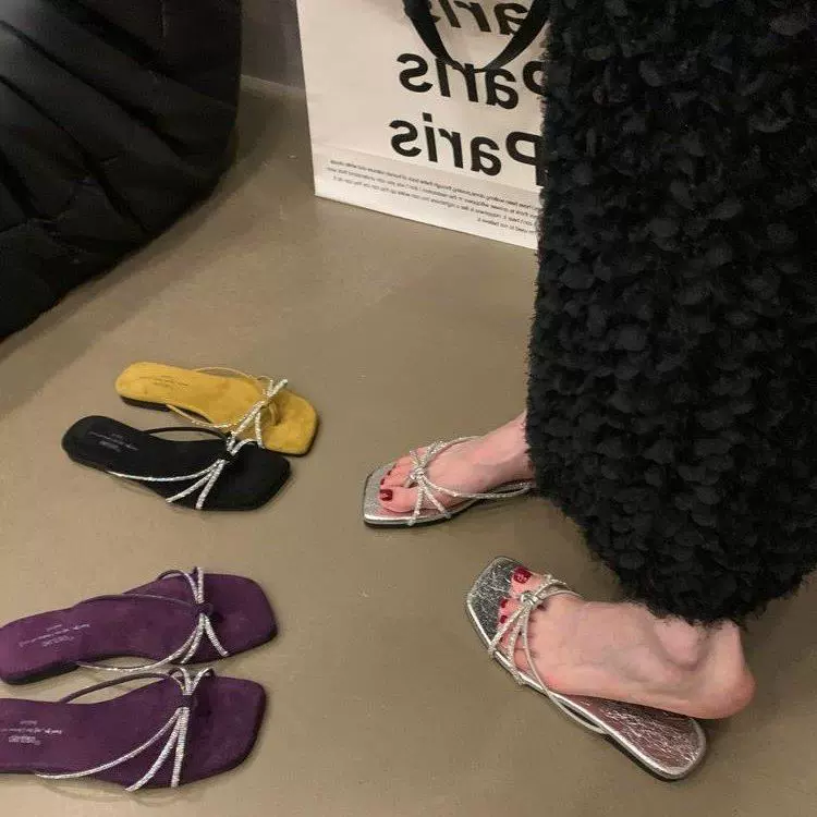 Виноградная мама та же французская квадратная нога холодные тапочки