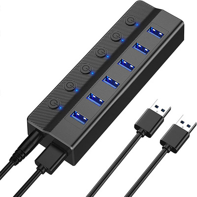 New Electronic Commerce USB3.0 Brancher Hub high speed charge Expand switch hub Factory Outlet