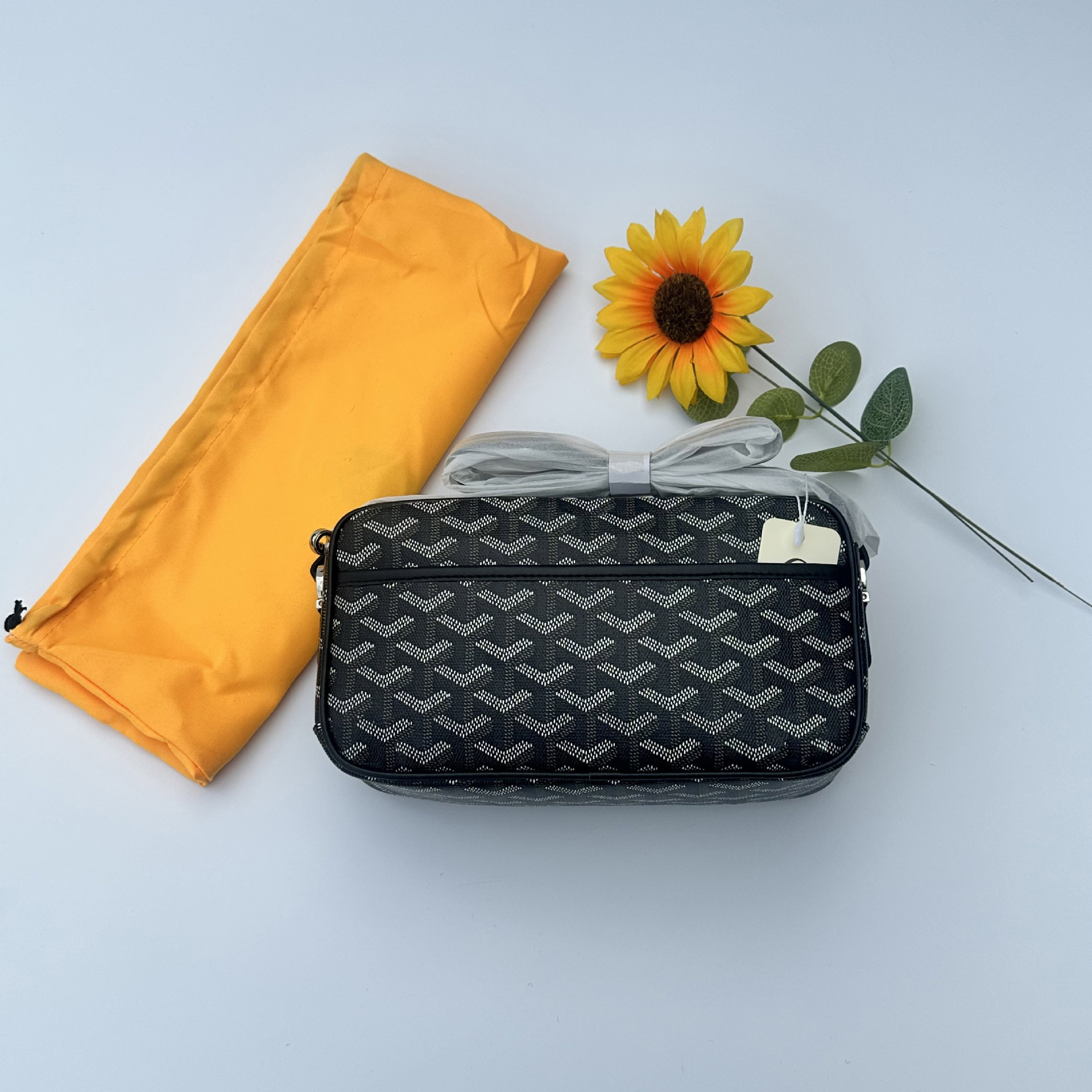 ゴヤ犬の歯の包みのファッションは版の高品質の韓国版のスターに対して同じ肩の斜めのショルダーの小さい方の包みのカメラの包みの現物を掛けます。