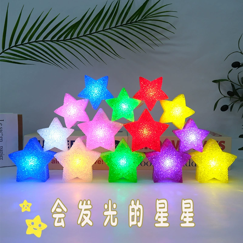 Luminous wrist star lights dance performance props handheld lights chorus stage cheering manufacturers wholesale night lights