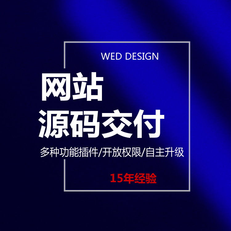 2023 3 源码交付 深蓝色阿里网站宣传图