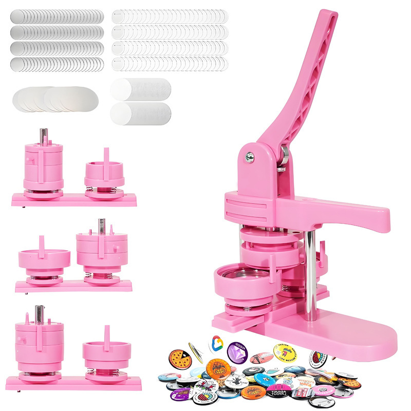 Máquina de Hacer Insignias Infantil de Plástico Multifuncional DIY para Niños y Fiestas image 6