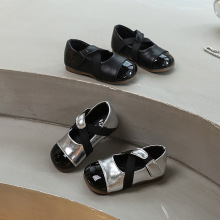 儿童女孩仙女风甜美单鞋2025秋季新款中休闲百搭玛丽珍外穿小皮鞋
